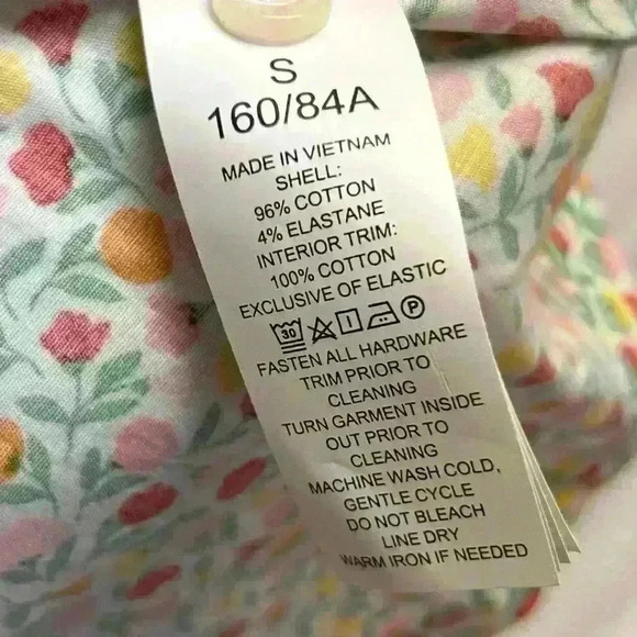 Kate Spade Ditsy Blossom Blaire Sleeveless Midi Dress Size Small - Picture 11 of 11